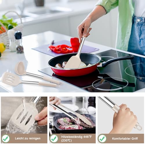 Onader 7-delige siliconen keukenhulp - Afbeelding 6