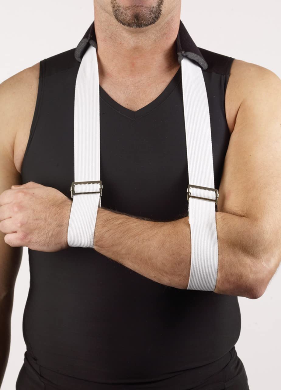 Shakuntla Arm Sling Pouch with Elbow Hand Support Brace for Broken & Fracture Hand. (XL) 1