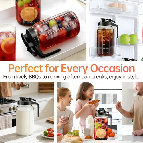 Save 10% on 64oz Glass Pitcher with Lid & Spout - Image 5