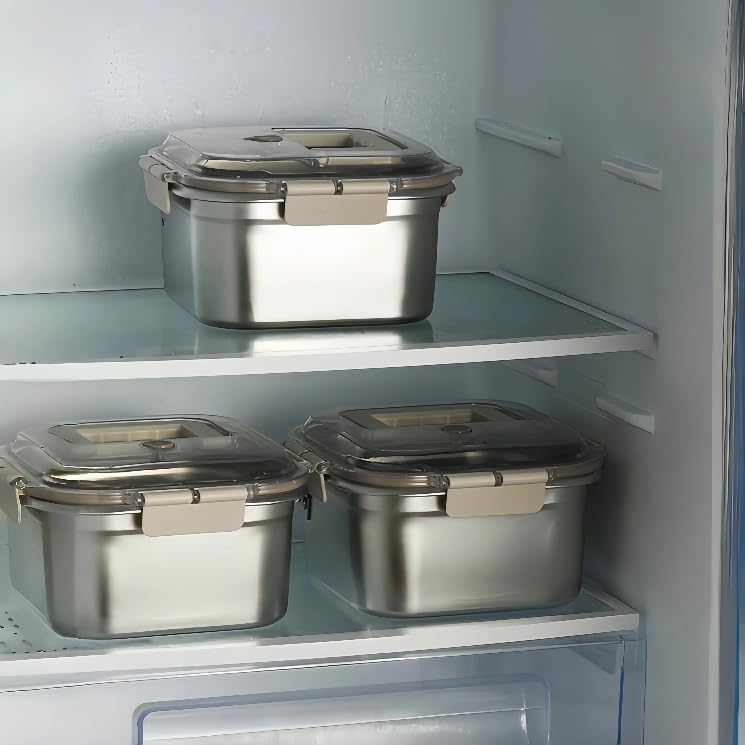 Miniatura 7 de Olla pequeña con cesta, ollas pequeñas multifunción para cocinar, cocina cuadrada de acero inoxidable para 1 a 2 personas, funciona en estufa de gas