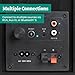 Electrohome Berkeley 2.0 Stereo Powered Bookshelf Speakers with Built-in Amplifier and 3