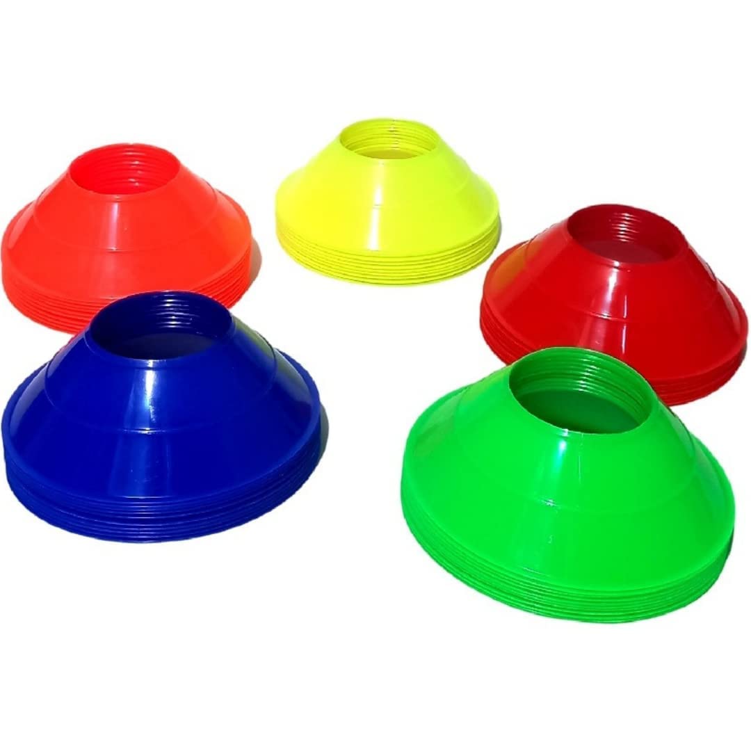 HIRNOTS Mini Saucer/Soccer Cone Set of 40 Mini Cones Multi-Color (B0BRT435PB) Amazon Price History, Amazon Price Tracker