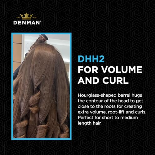Denman (Medium) Thermo Ceramic Hourglass Hot Curl Brush, Hair Curling Brush for Blow-Drying, Straightening, Defined Curls - Image 3
