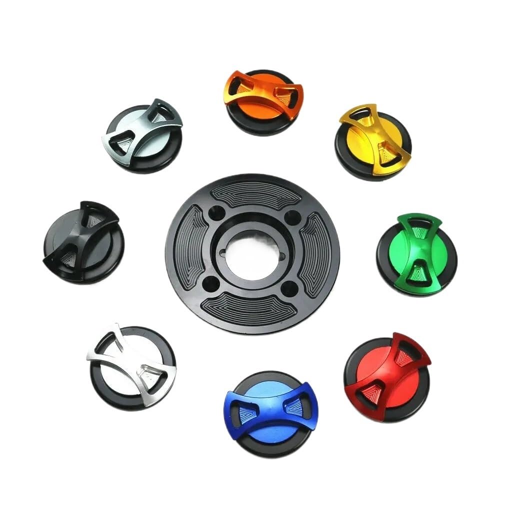 Moto Tapón Depósito Combustible Tapa de Tanque de Combustible con Forma de Pajarita CNC para Motocicleta para Ap&rilia RSV4 para Factory R 2010-2020