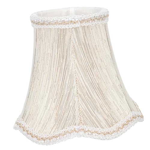 PENIKOKO 波浪布?ランプシェード シャンデリア用 天井ライトカバー 家用 吊り下げプ モダンデザイン 室内光保護 欧風シンプル インテリア装