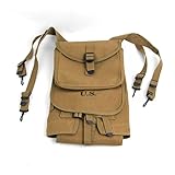 BYCDYBJBSM M1928 Bag Replica WW2 WWII US Haversack Canvas Material