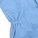Orenic Antistatic Protection Coveralls with Hood, Lightweight Protective Paint Spray Suit for Workshop work, Paint, Cleaning, Lab, Blue(L)