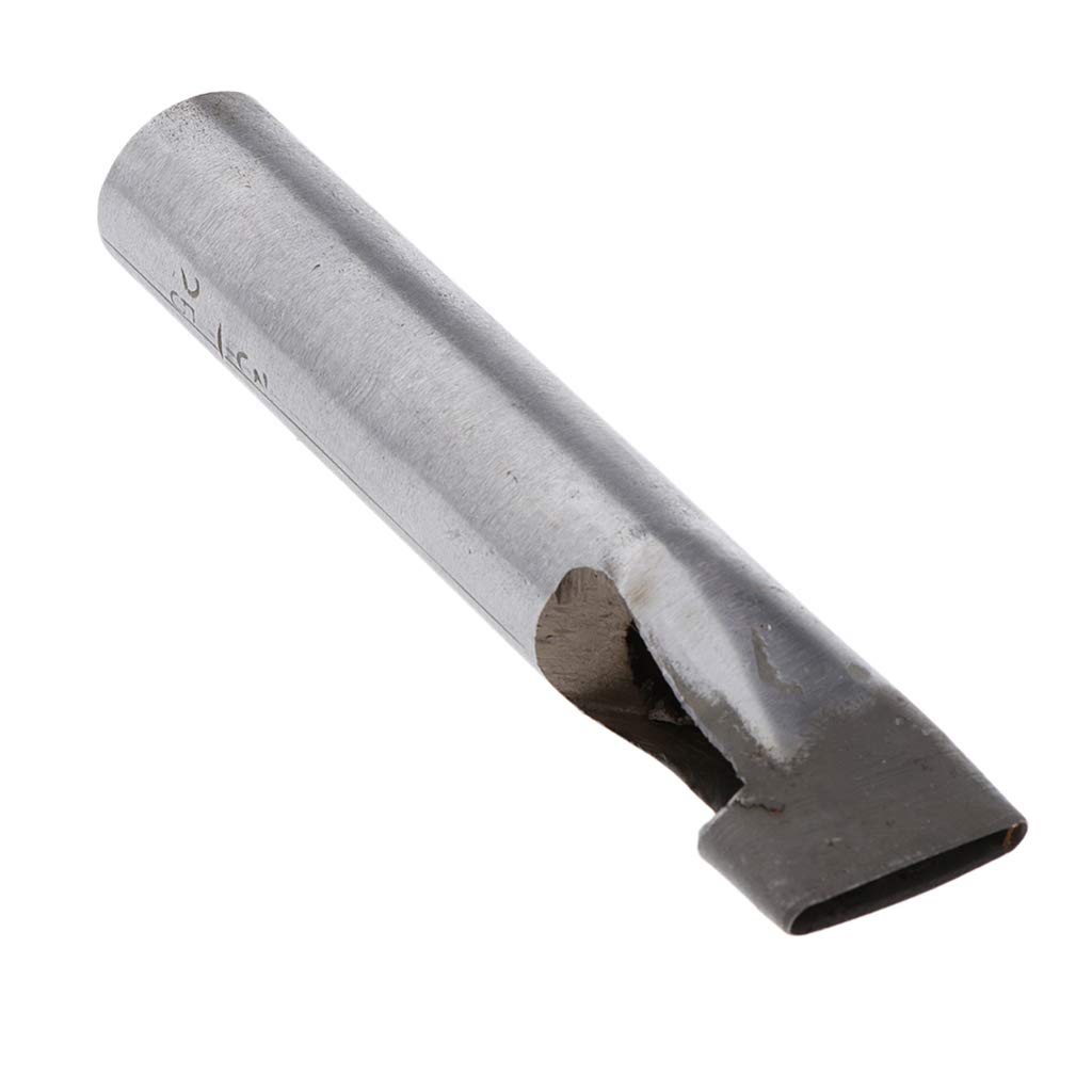 Set di 5 punzonatrici a forma ovale per guarnizioni della cintura in pelle, 3 x 25 mm, argento