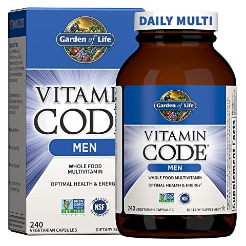 Garden of Life Vitamin Code Whole Food Multivitamin for Men Cover