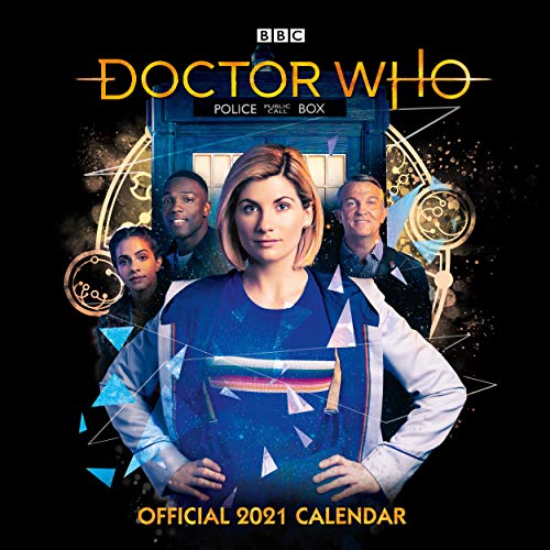Télécharger Doctor Who - The 13th Doctor 2021 Calendar - Official Square Wall Format Calendar Francais PDF