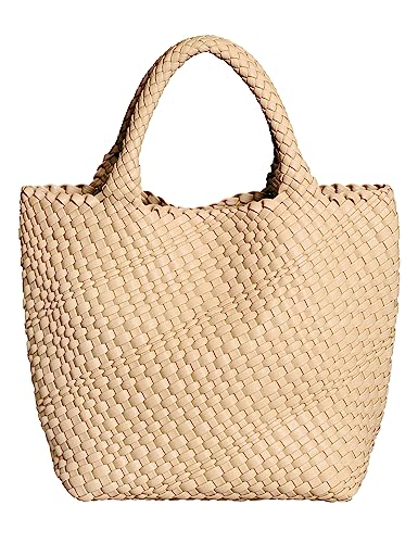 Strohgewebte Handtasche Damen - Große Kapazität Umhängetasche Für Strand & Reisen