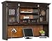 Martin Furniture Hartford Hutch, Brown - Fully Assembled
