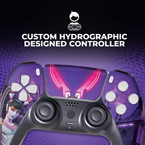 Image of Tassukki 2.0 Custom PS-5 Controller Wireless compatible with Play-Station 5 Console by BCB Controllers | Proudly Customized in USA with Permanent HYDRO-DIP Printing (NOT JUST A SKIN) (MODDED)