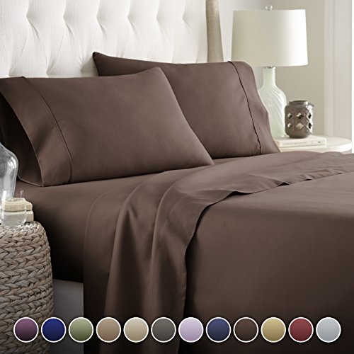 Hotel Luxury Bed Sheets Set Today! On Amazon Softest Bedding 1800 Series Platinum