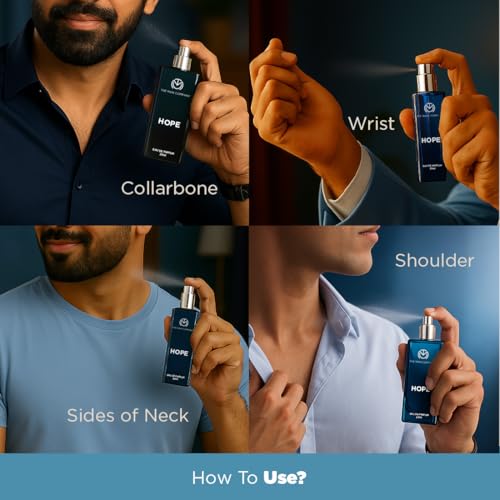 Image of The Man Company Fragrance Fusion Duo, Hope and Destiny Perfume Gift Set | Eau De Parfum Set, 20ml x 2 | Gift for Man | Long-Lasting EDP | Premium Perfume for Man| Valentine fragrance gift set For Him |