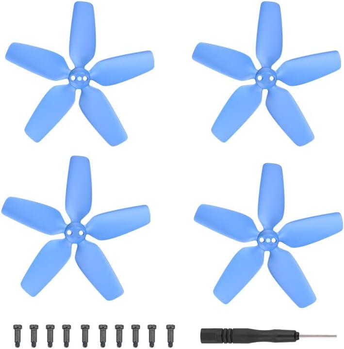 for DJI Avata Colorful Propeller Drone Accessories Blue