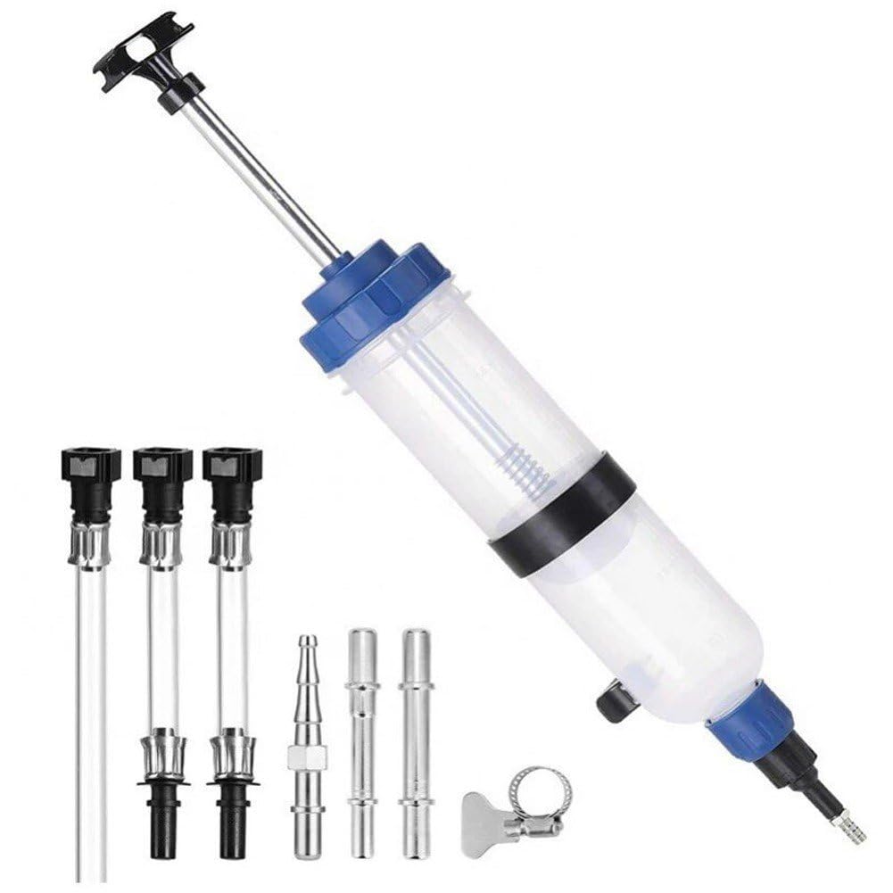 Pompe d'extraction de fluide avec seringue d'aspiration d'huile manuelle