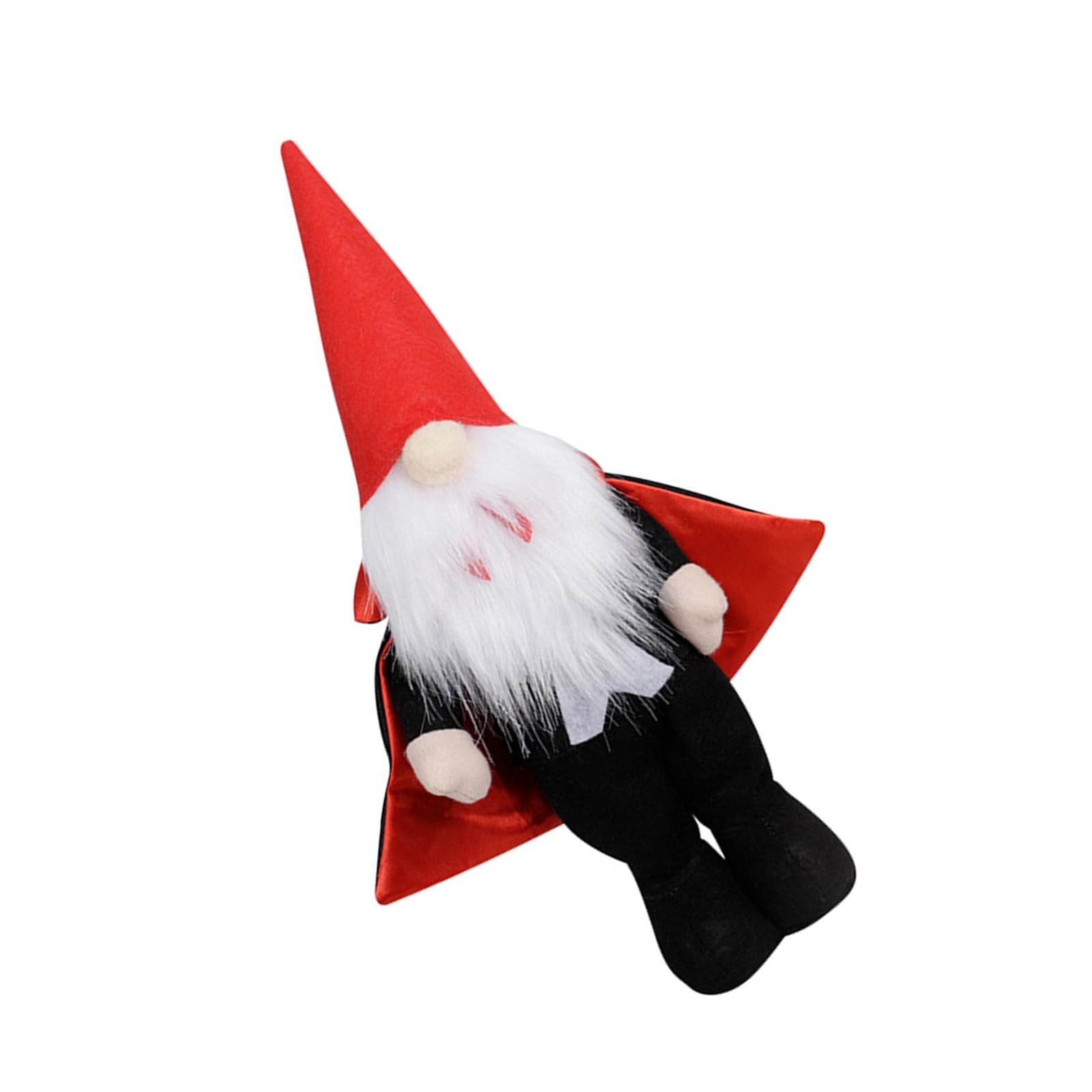 Kangnice Mysterious Anonymous Halloween Necromancer Decoration Brush Accent Part Excellent for Celebratory Telecommute Celebratory Soft Polyster Environmental Fill Halloween Anonymous Toy