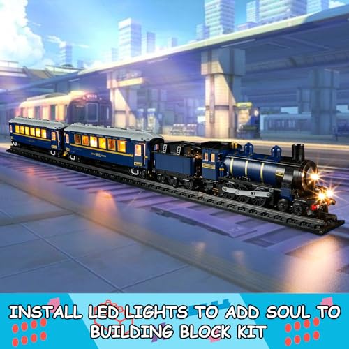 Mililier LED Light Kit for Lego 21344 The Orient Express Train Set, Compatible with Lego 21344 Building Blocks Model(Not Include Blocks Set) - Thumbnail 2