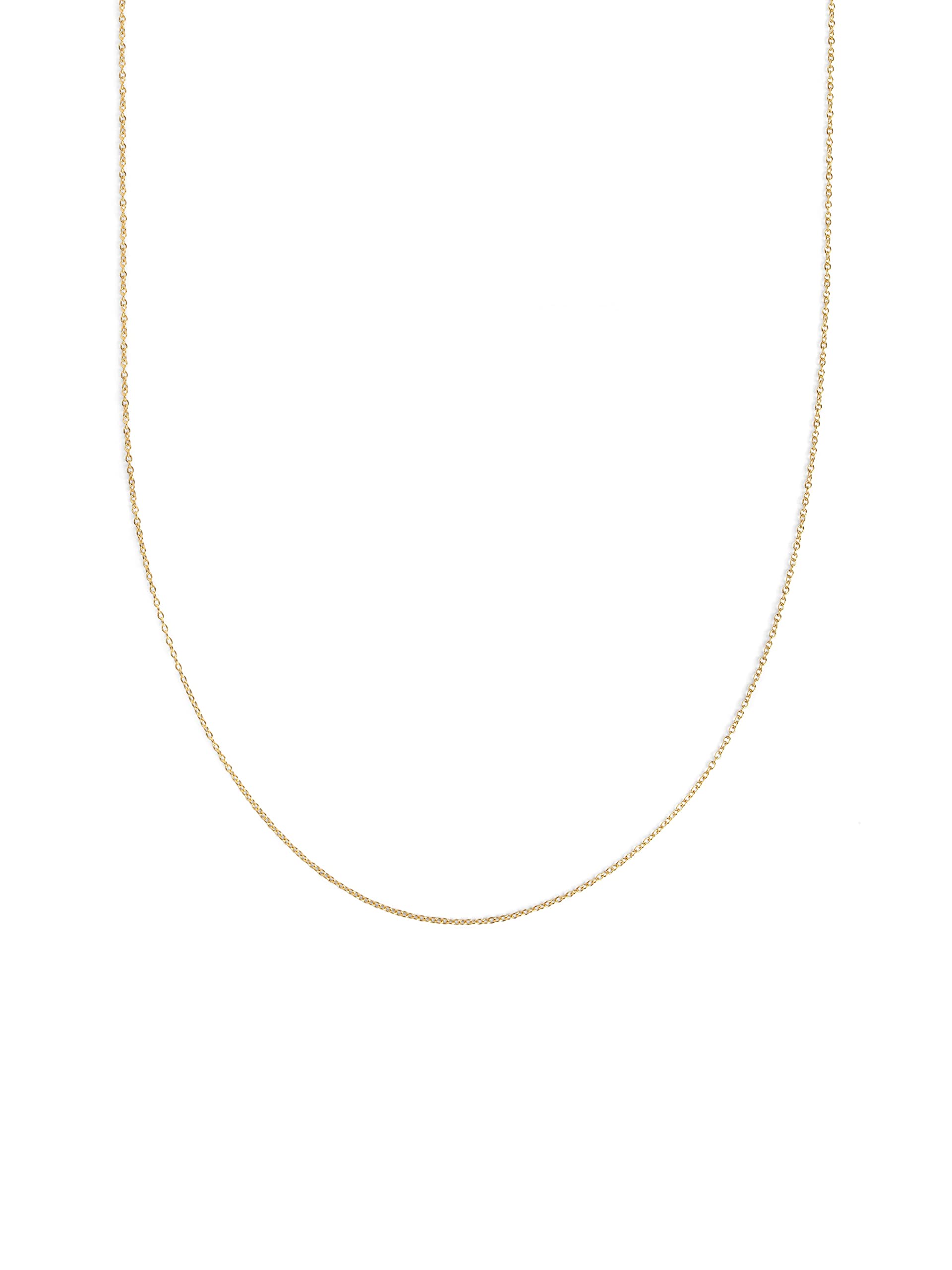 SINGULARU - Collar Everything - Cadena Clásica en Plata de Ley 925 - Cadena Sencilla de Talla Unica - Joyas para Mujer - Hecho en España - Varios Acabados