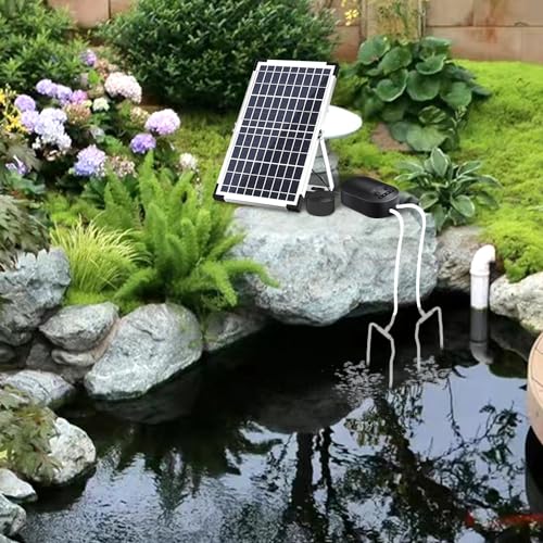 Lewisia PUMP10(AP010) 15W Solar Aerator Air Pump Battery thumb #1