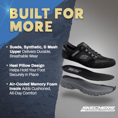 Image of Skechers Men's Oak Canyon Consistent Winne | Hands Free Slip-ins, Relaxed Fit, Air-Cooled Memory Foam, Trail, Casual