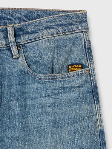 G-STAR RAW Men's Dakota Regular Straight Jeans, Blue (Faded Monsoon D23691-d498-g564), 33W x 34L2