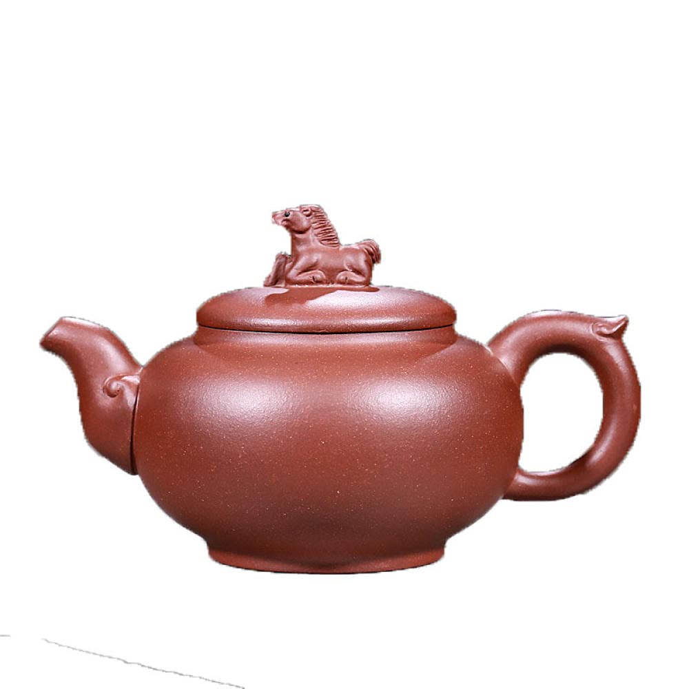 Czajniczek Zaparzacz Do Herbaty Czajniczek Ekspres Do Herbaty Yixing Handmade Teapot Surowy Rudy Purpurowy Purpurowy Piasek Pot Natychmiast Udany Czajnik Prezent Herbata Zestaw