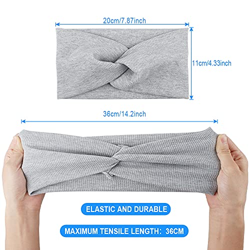 Bandeau-Cheveux-Femme-5Pcs-Elastique-Bandeau-Cheveux-Bandeaux-a-Cheveux-Tricotee-Boho-Bandeaux-Vintage-pour-Femme-et-Fille5-Couleurs