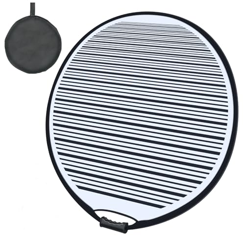 Dellenspiegel 80 cm Faltbar Streifen Reflektor Dellen Werkzeug, Auto Line Board Flexible LED Linie Dent Panel Remover Tool für Fix Karosserie, Dellensegel Ausbeulwerkzeug
