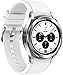 SAMSUNG Galaxy Watch 4 Classic 42mm Smartwatch w/Bonus Band (Black), ECG Monitor Tracker for Health, Fitness, Running, Sleep Cycles, GPS Fall Detection & Bluetooth, US Version, Silver