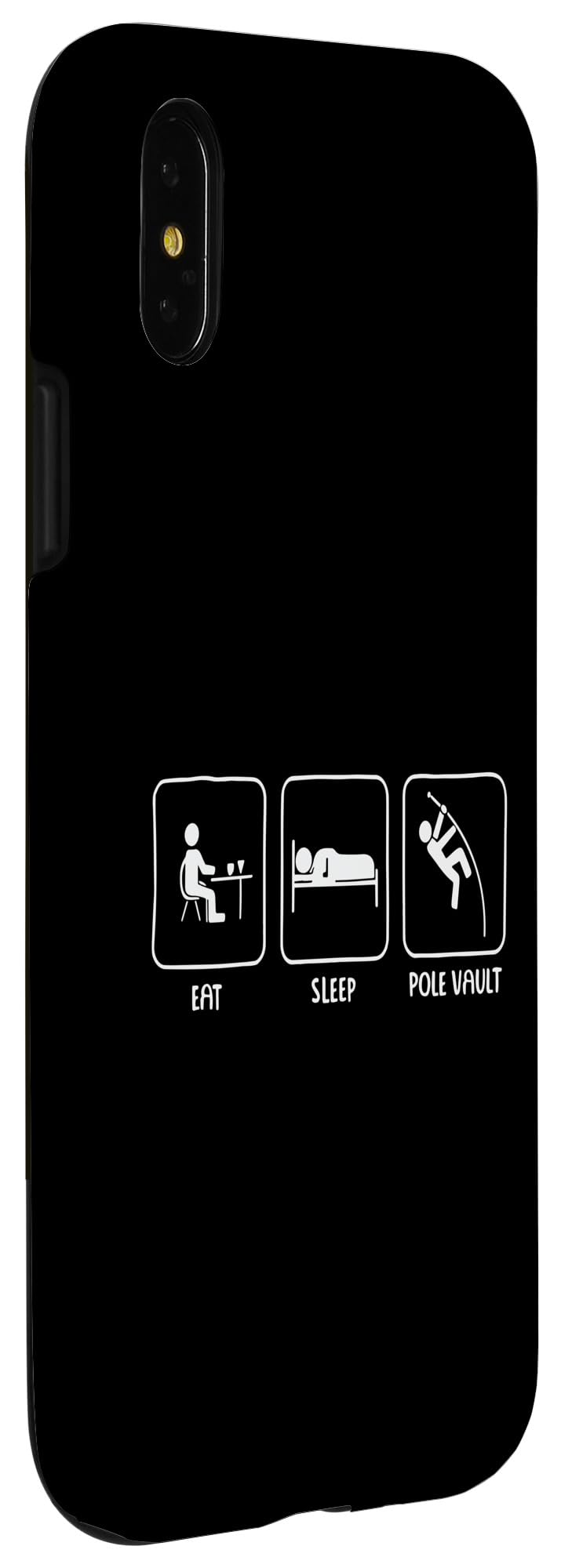 iPhone X/XS Eat Sleep Pole Vault Case - Image 3