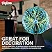 Playbees Green Plasma Ball - 7 Inch - Tesla Coil Bulb Static Electricity in a Vacuum Pressurized Glass Globe, Nebula Thunder Lightning, Plug-in - for Parties, Decorations, Prop, STEM