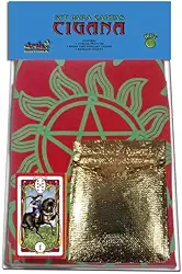 KIT TARO CIGANO COM BARALHO, BOLSA E TOALHA CIGANA