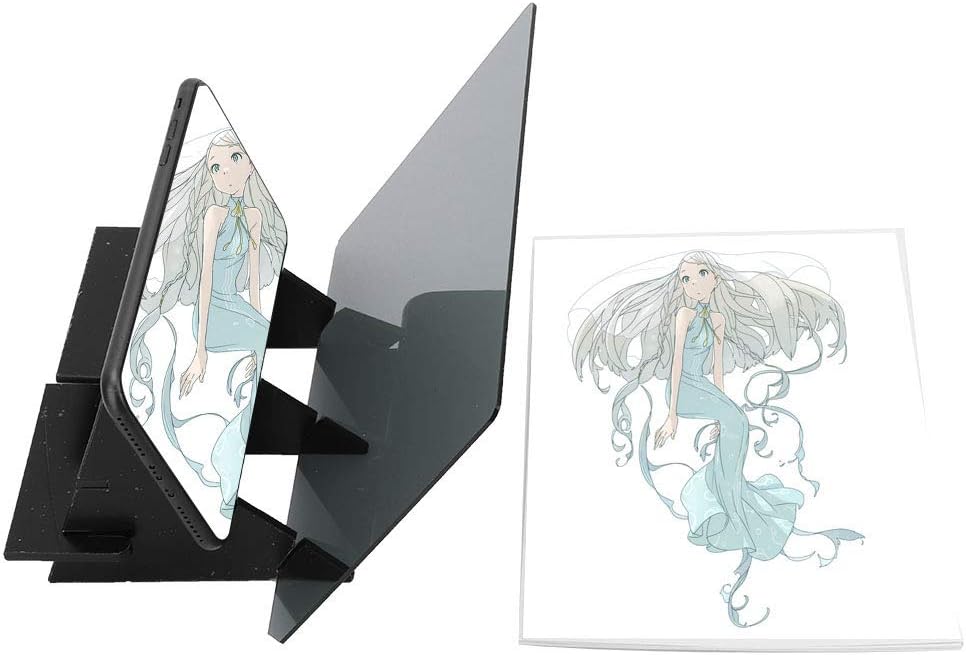 Optical Drawing Board,Portable Optical Tracing Board Copy Pad Optical Drawing Projector Tracing Board DIY Sketch Painting Table Desk Tools