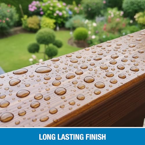 Image of Rain Guard Wood Sealer Concentrate | Makes 2 Gallon | Protects Wood from Water Damage, Rotting, and Stains | Water Based Silane /Siloxane | Eco-Friendly | VOC-Free | Natural Finish