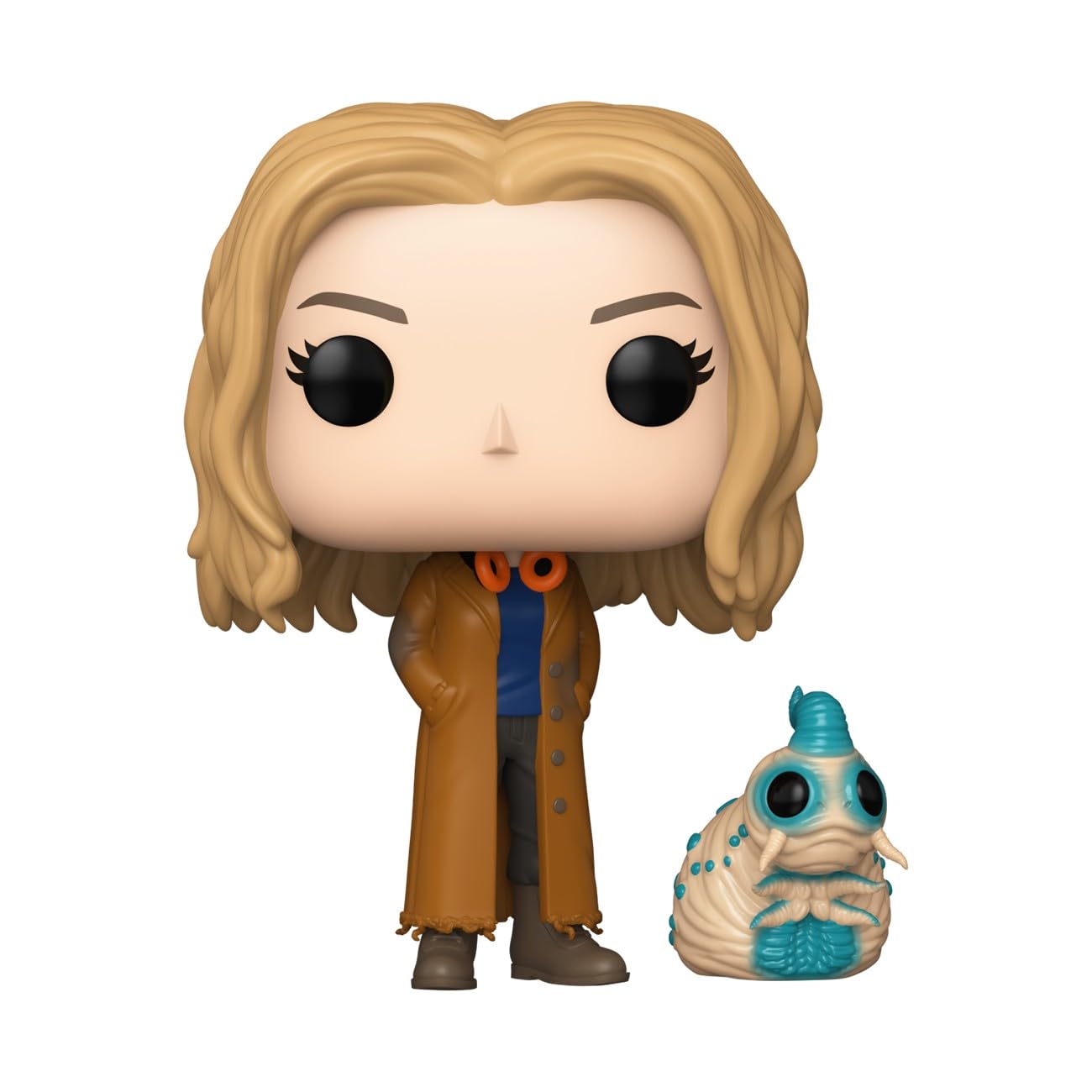 Funko POP! Film: Supergirl - Kara Zor-El with Cedric - Figurka winylowa kolekcjonerska - pomysł na prezent - Oficjalny produkt - Zabawki dla dzieci i dorosłych - Model figurowy dla kolekcjonerów