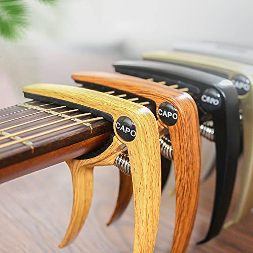 2 Pcs Capodastre Guitare, Unique Utilisation À Une Main Changement Rapide En Alliage D’aluminium Capos Pour Ukulélé… - Les Beatles, Paul McCartney, John Lennon, RIngo Starr, George Harrison 2 Pcs Capodastre Guitare, Unique Utilisation À Une Main Changement Rapide En Alliage D'aluminium Capos Pour Ukulélé… – Image 7