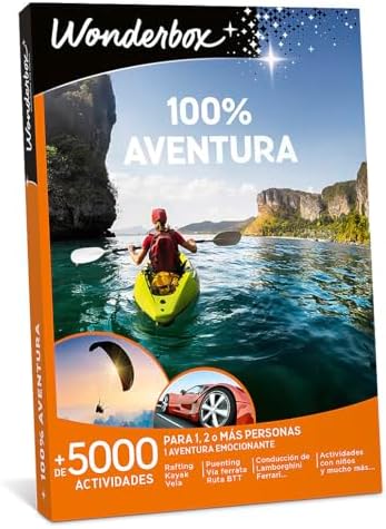 Wonderbox - Caja Regalo 100% Aventura - Vive Experiencias Únicas ...