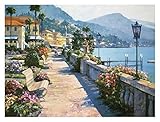 Howard Behrens - Bellagio Promenade Art Print 34 x 26