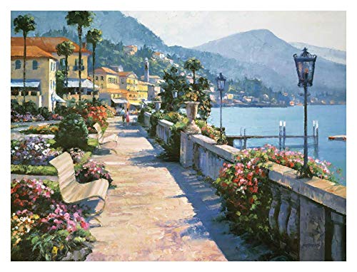 Howard Behrens - Bellagio Promenade Art Print 34 x 26