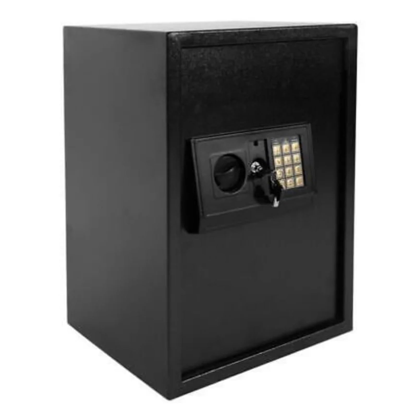 Cassaforte, Cassaforte Digitale In Acciaio Con Tastiera Nera E Grigio Argento, Grande Sicurezza For Casa E Ufficio