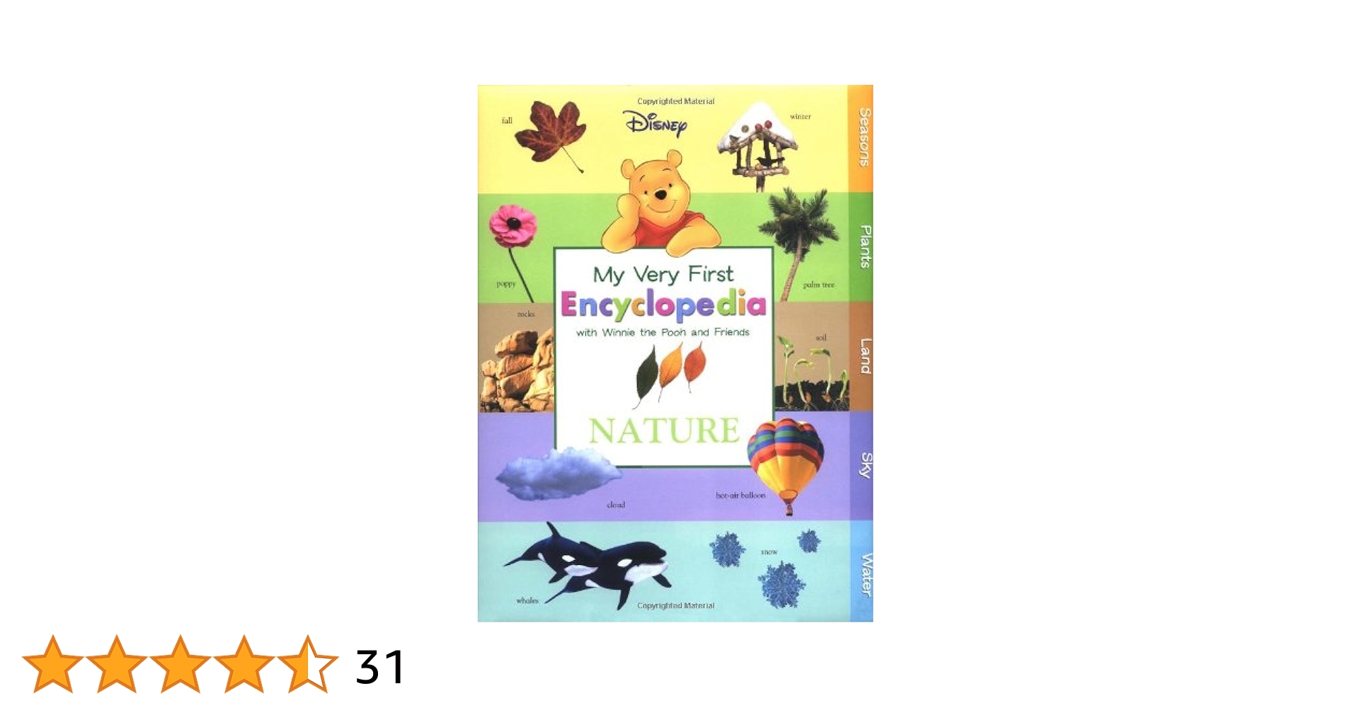 絵本+児童書 Disney - MyVery First Encyclopedia Nature Disney My Very First Encyclopedia with Winnie the Pooh and Friends