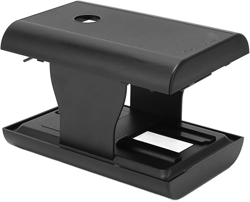 El escáner de diapositivas de película convierte diapositivas de 1.378 in y negativos a JPEG LED iluminado convertidor de fotos digital para