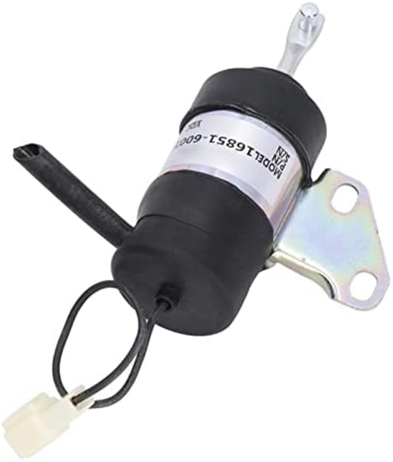 Solenoide de combustible de la máquina Solenoide de parada de apagado de combustible 16851 60014 de repuesto, para Kubota BX2230D RTV900R RTV900T B7410D BX1500D BX1800D