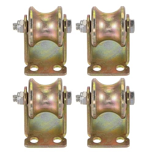 HARFINGTON 4pcs U Groove Caster 1.25