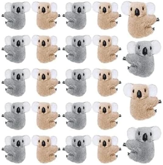 24pcs Koala Clip Pencil Buddy Clip On Pencil Topper Animal Hungers Koala Birthday
