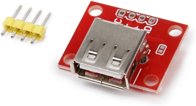 MagiDeal High Quantity DIY USB Type A Female Breakout Board 5V Power 2.54mm Header