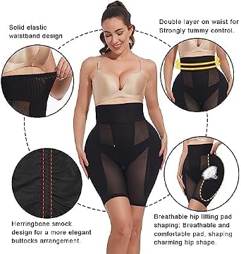 Pads Padded Hip Enhancer Panties Women Hip Buttocks Lifting Womens for Under Dresses