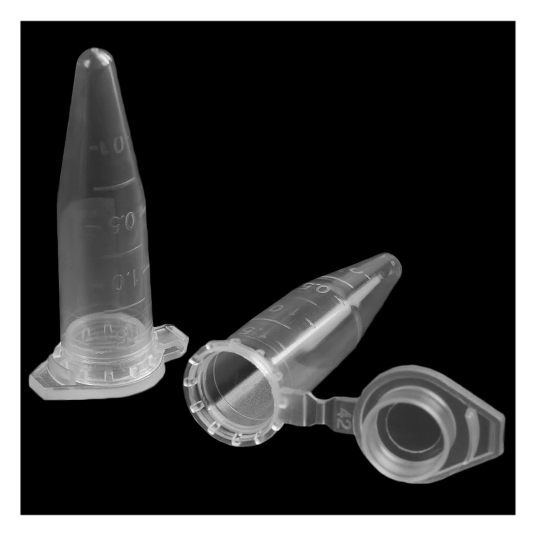 5000 Piezas de Tubo de Laboratorio Marca Tubo de Centrifuga de Plastico 1.5Ml